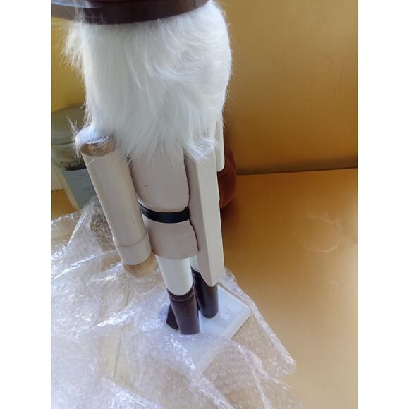 North Pole Trading Co Neutral 14" Nut Cracker - Picture 5 of 7